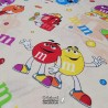 ملافه عروسکی طرح M&M ام اند ام
