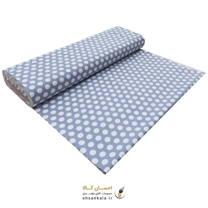 پارچه ملافه کتان خالص طرح توپی