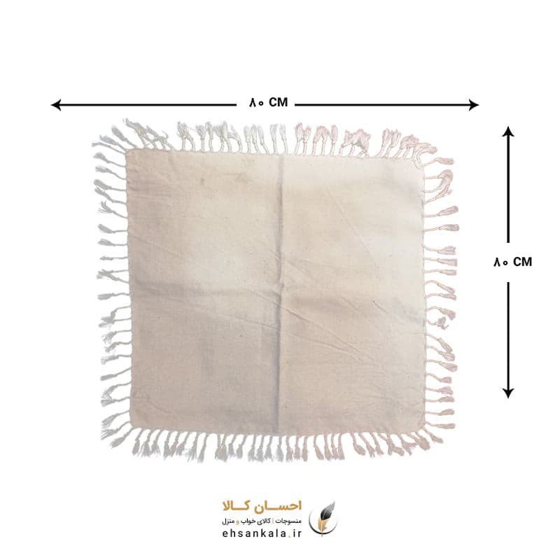 سفره قلمکاری خام سایز 80*80
