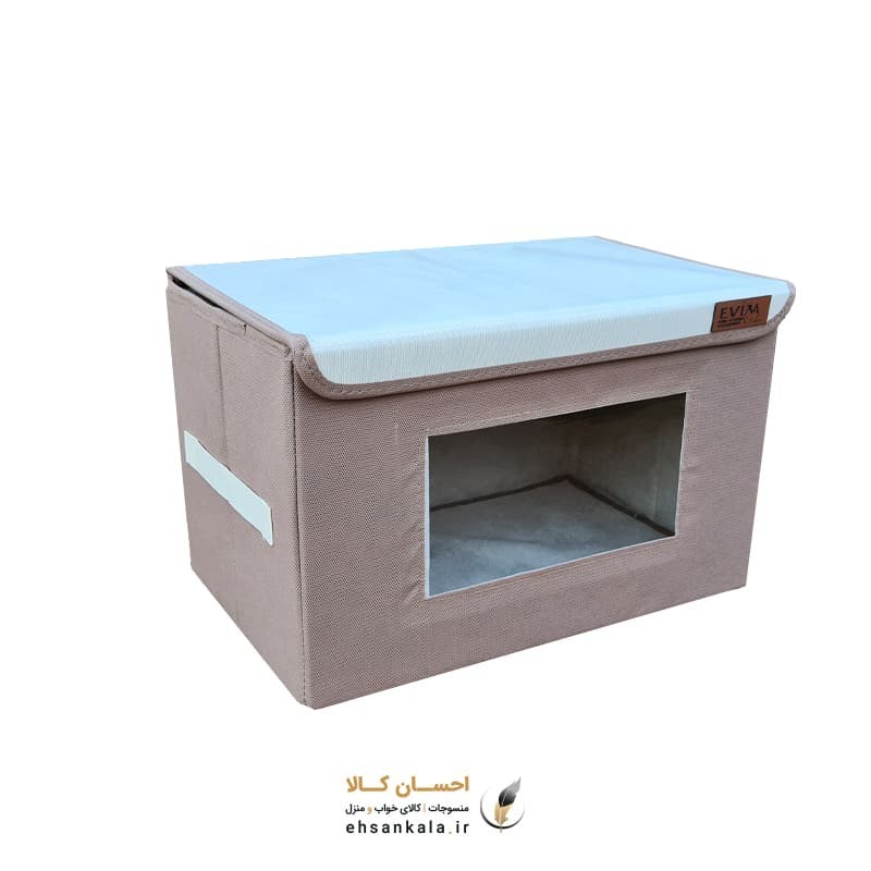 خرید باکس لباس جلو طلقی تاشو سایز بزرگ